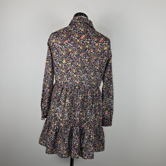 Womance long sleeve floral mini dress – size S – ditsy print - Picture 5 of 6